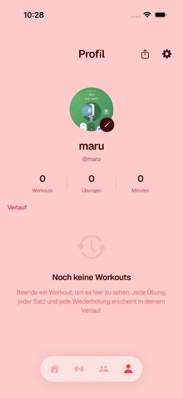 Crank Istanbul theme — profile screen